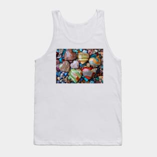 Seven Polished Heart Stones Tank Top